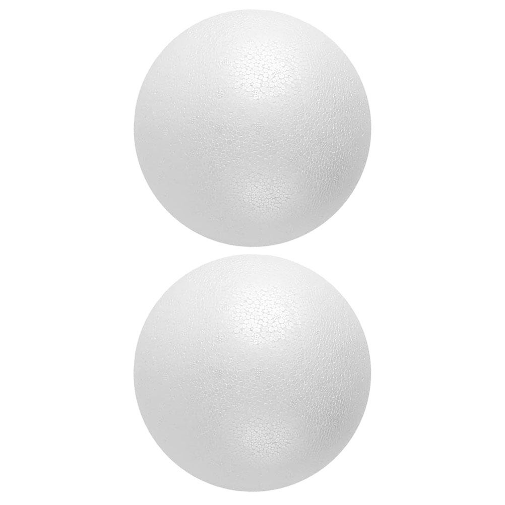 2Pcs Round Foam Spheres Lightw - огляд і ціна Craft Embellishments