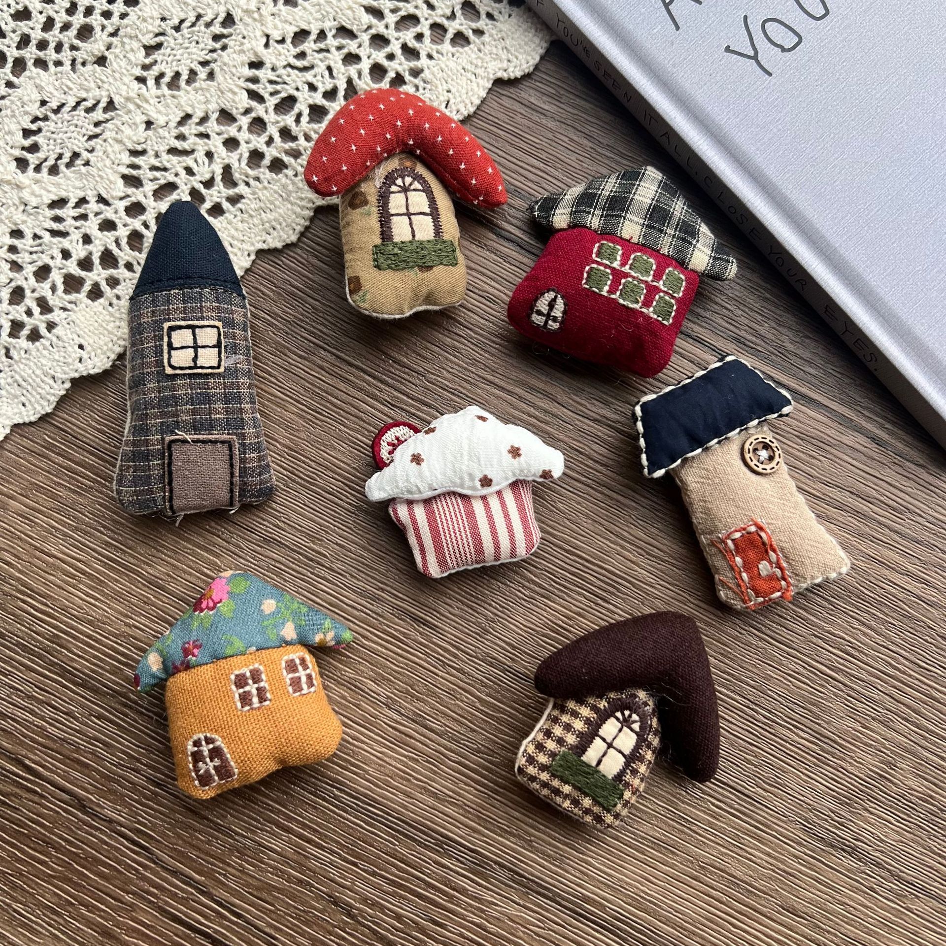 Stuffed Fabric Mushroom House  - огляд і ціна Craft Embellishments