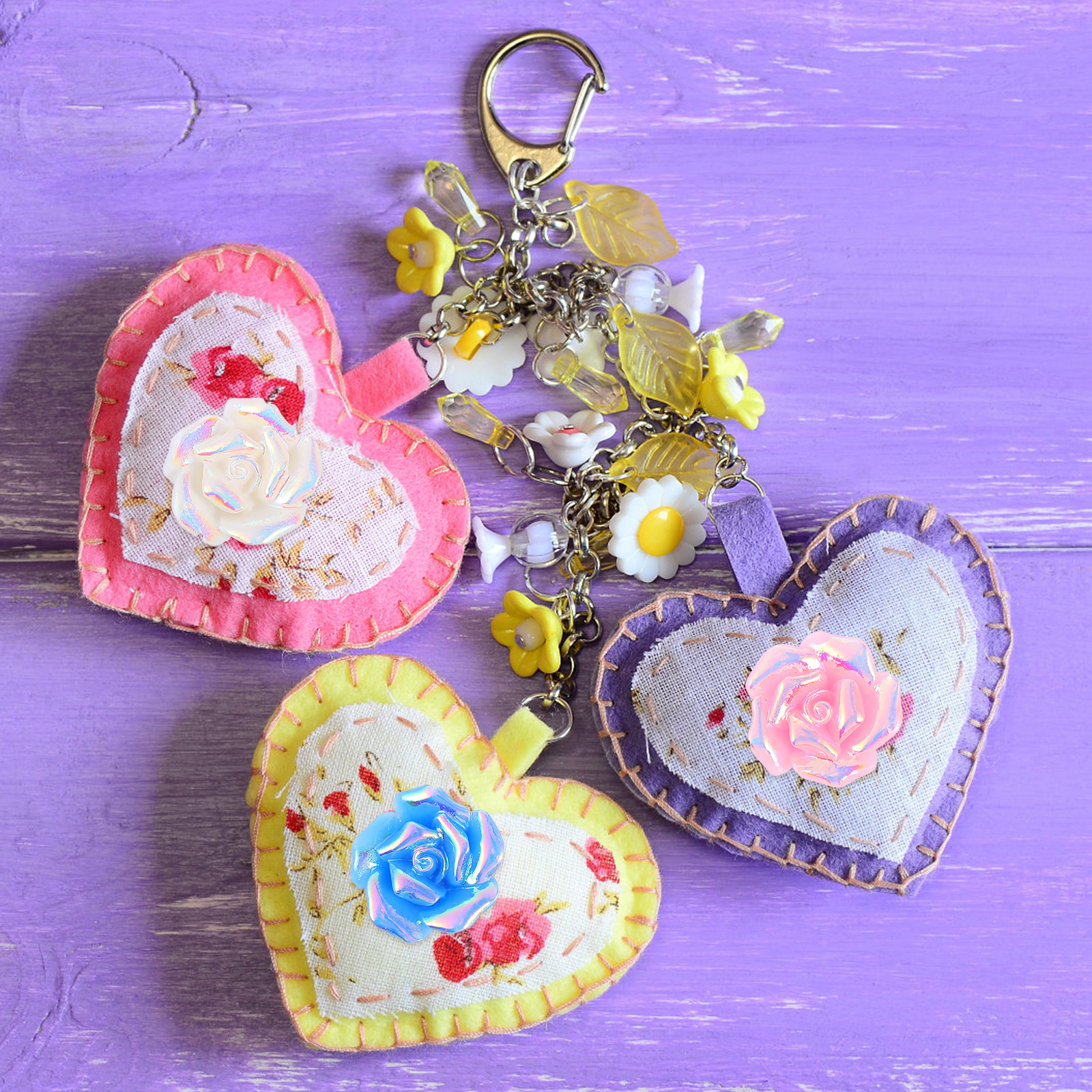 20Pcs Rose Flower Phone Case A - огляд і ціна Embellishment Crafts
