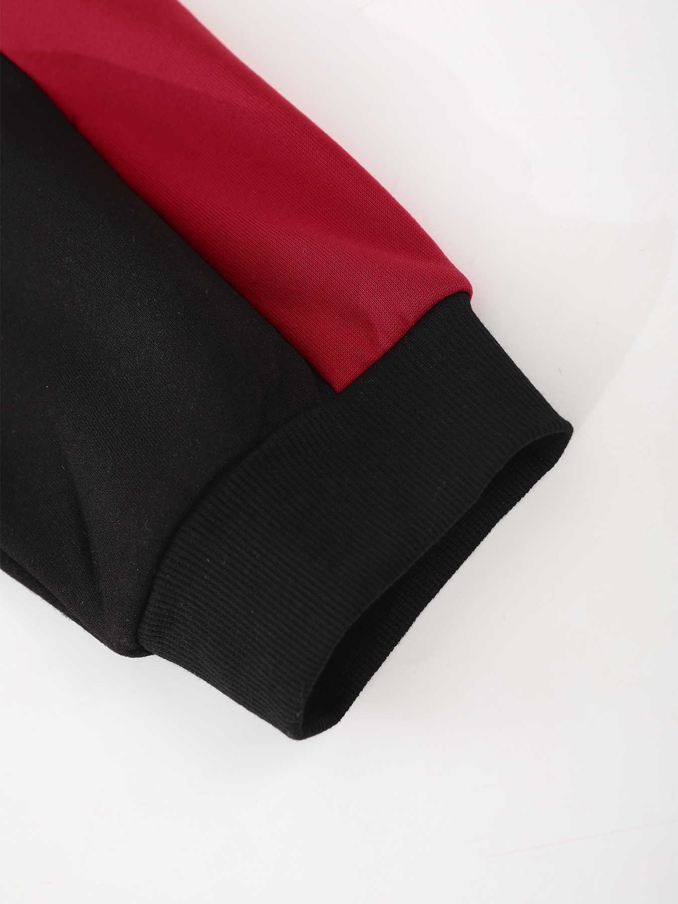 Men's Plus Size Black & Red Co - огляд і ціна Embellish Knit