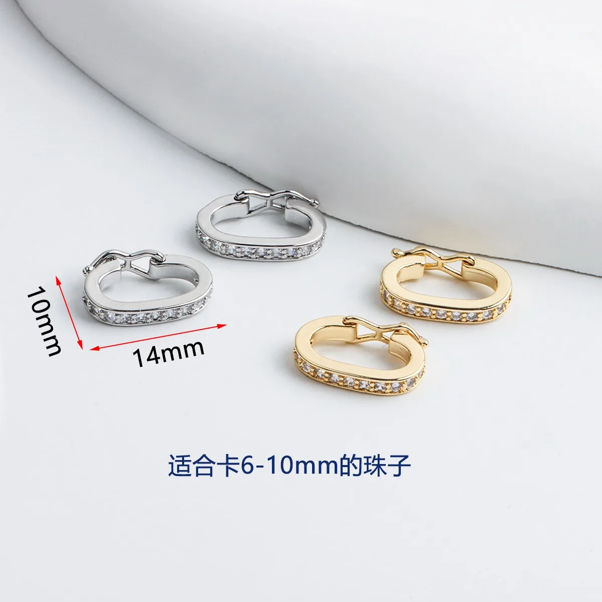 18K Real Gold Plated Micro Zir - огляд і ціна Pearl Trim Chain