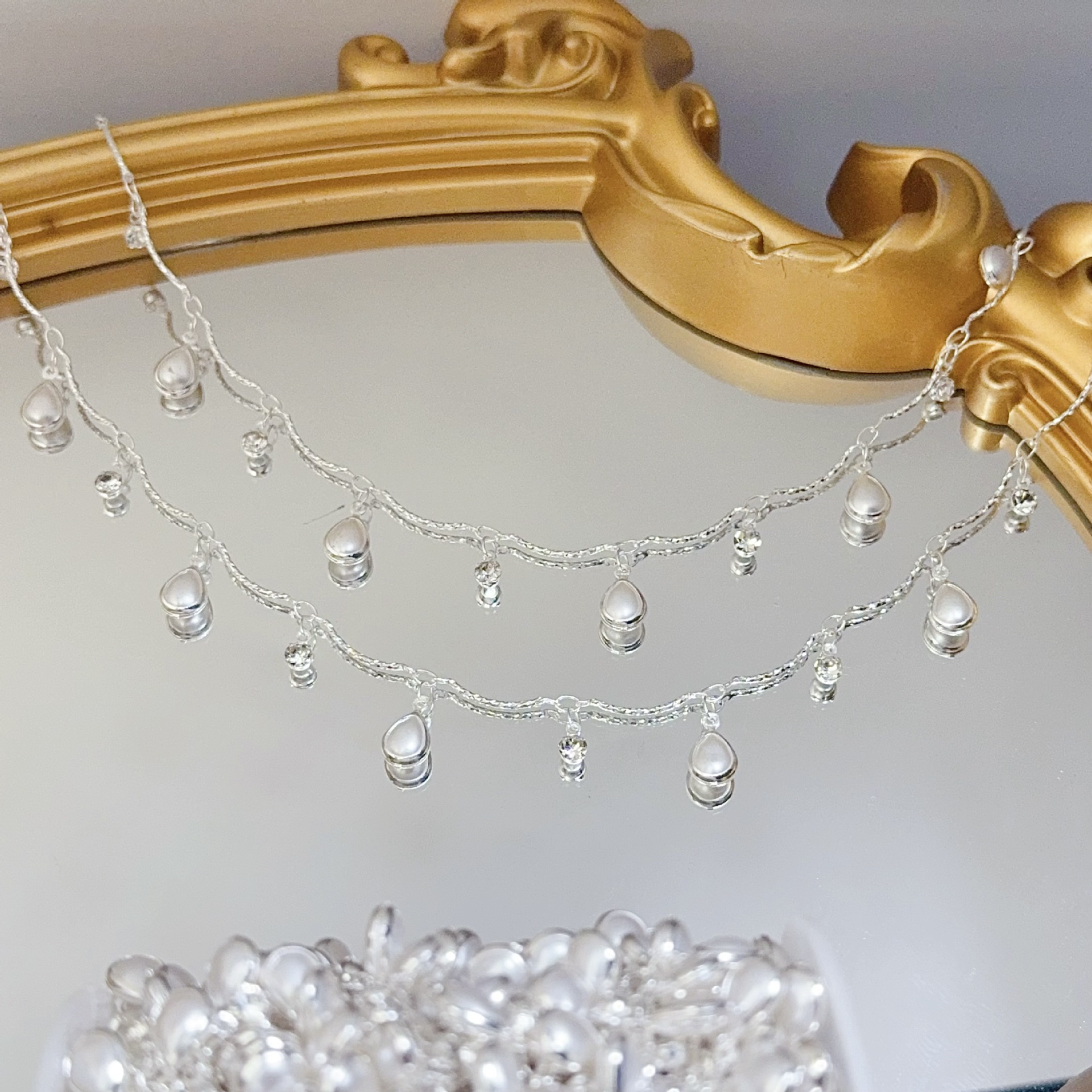 0.5/1/2M Exquisite Curved Stic - огляд і ціна Pearl Trim Chain