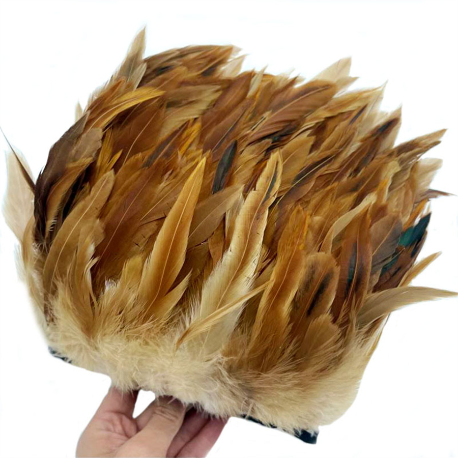 10M 15-20cm Black Rooster Feat - огляд і ціна Feather Trim Marabou