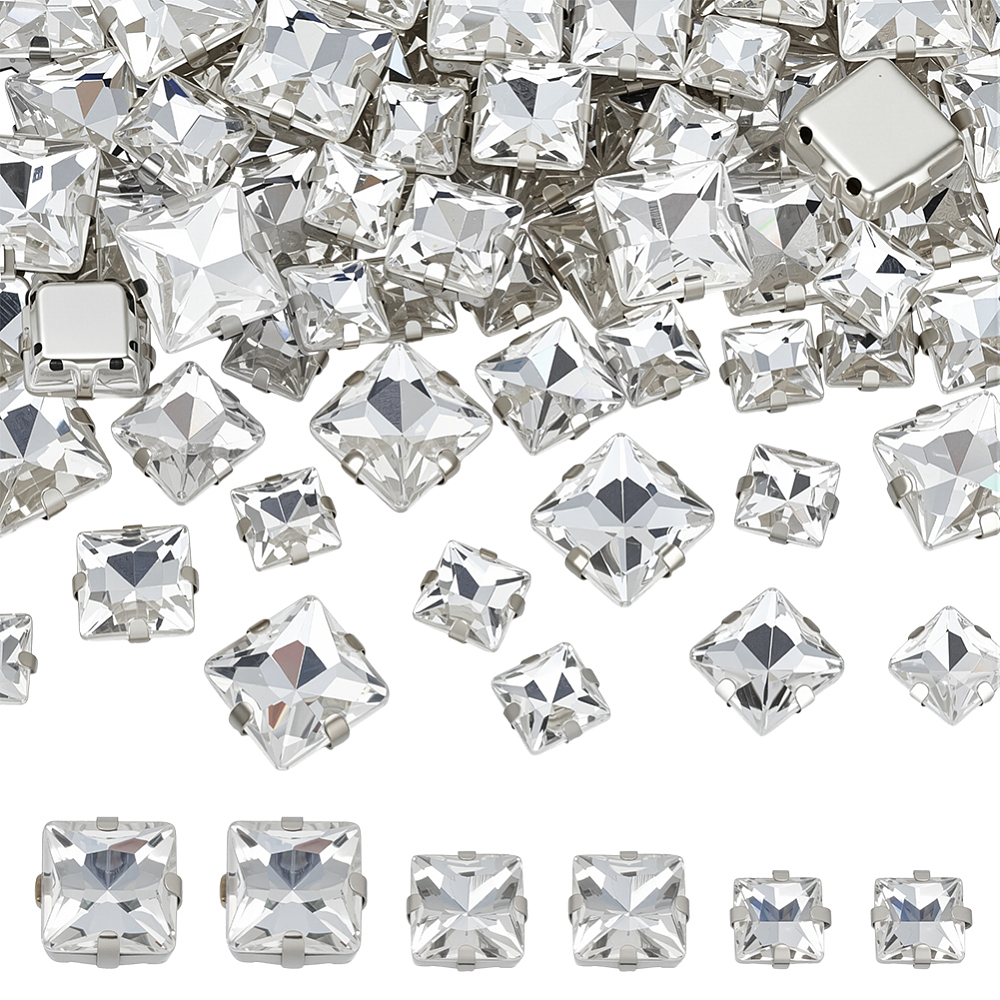 75Pcs Sew on Rhinestone Multi- - огляд і ціна Sew On Rhinestone