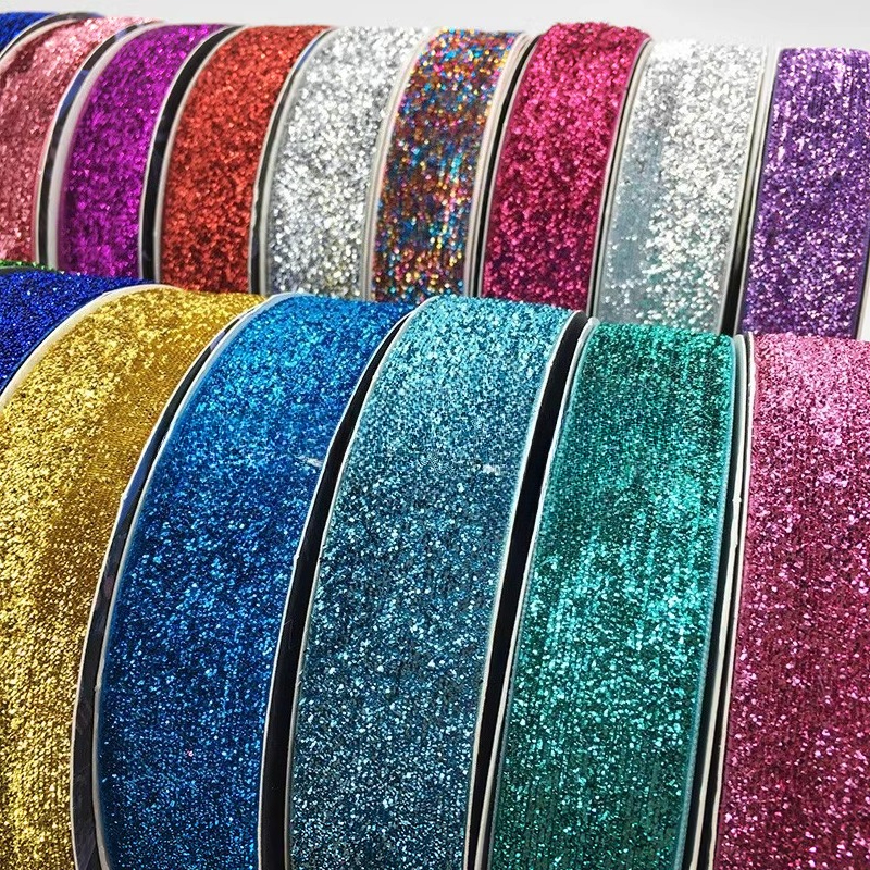 5-meter Roll Width 25mm Sparkl - огляд і ціна Velvet Ribbon Roll