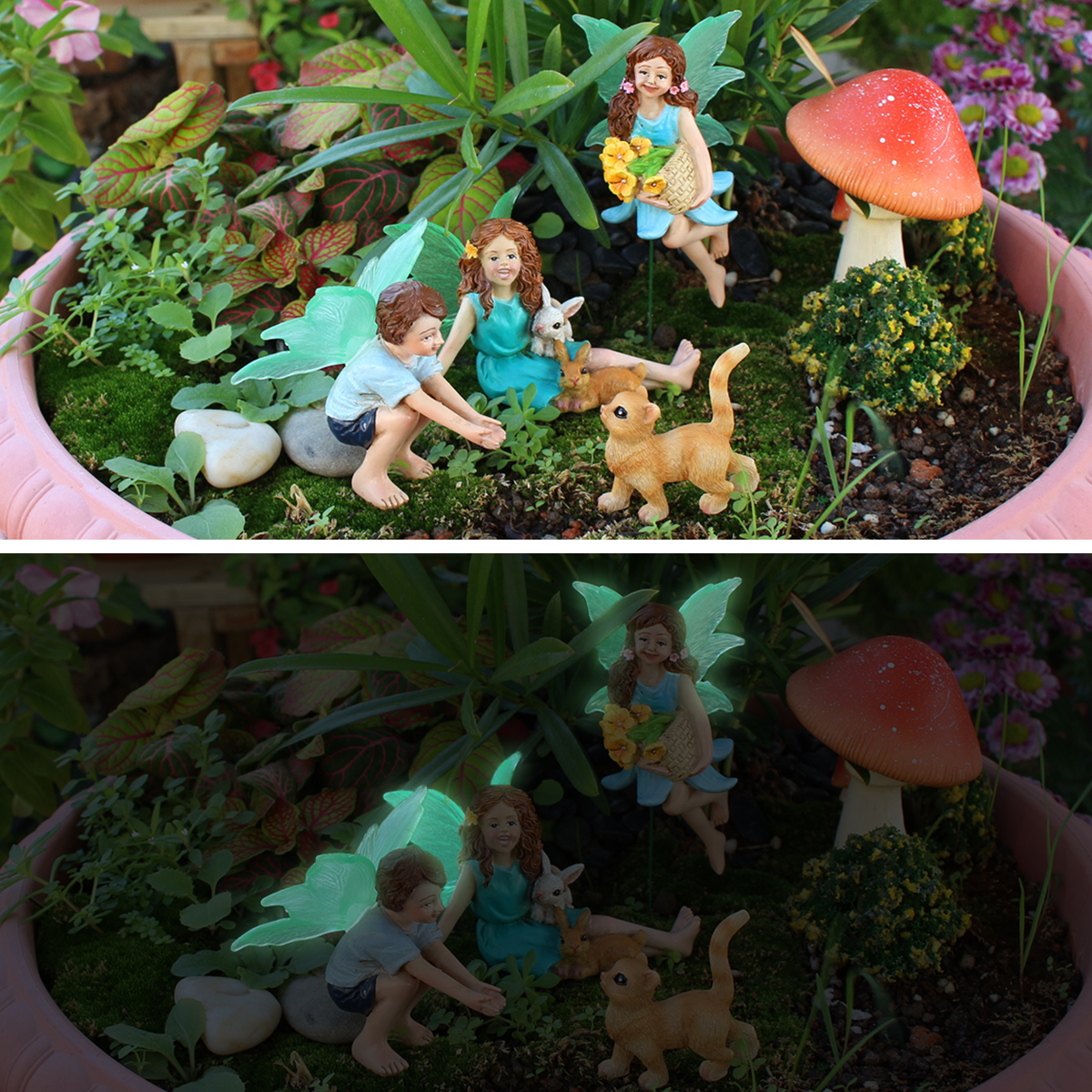 4pc Flower Fairy and Animal Pa - огляд і ціна Embellishment Crafts
