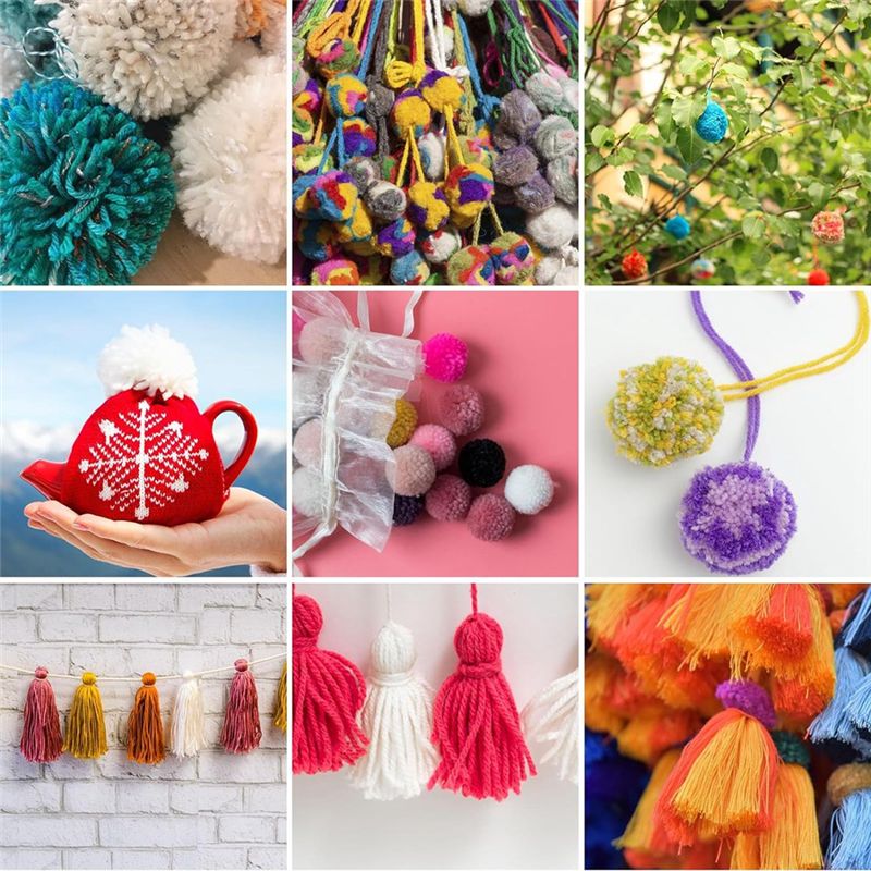 ABNM Pom Makers Set Tool Winde - огляд і ціна Pom Pom Maker Tool