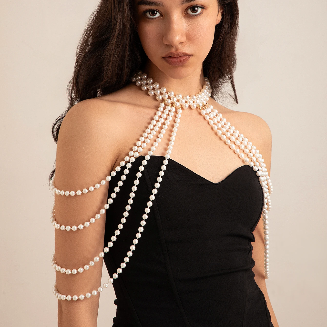 Bridal Tassel Imitation Pearl  - огляд і ціна Pearl Trim Chain