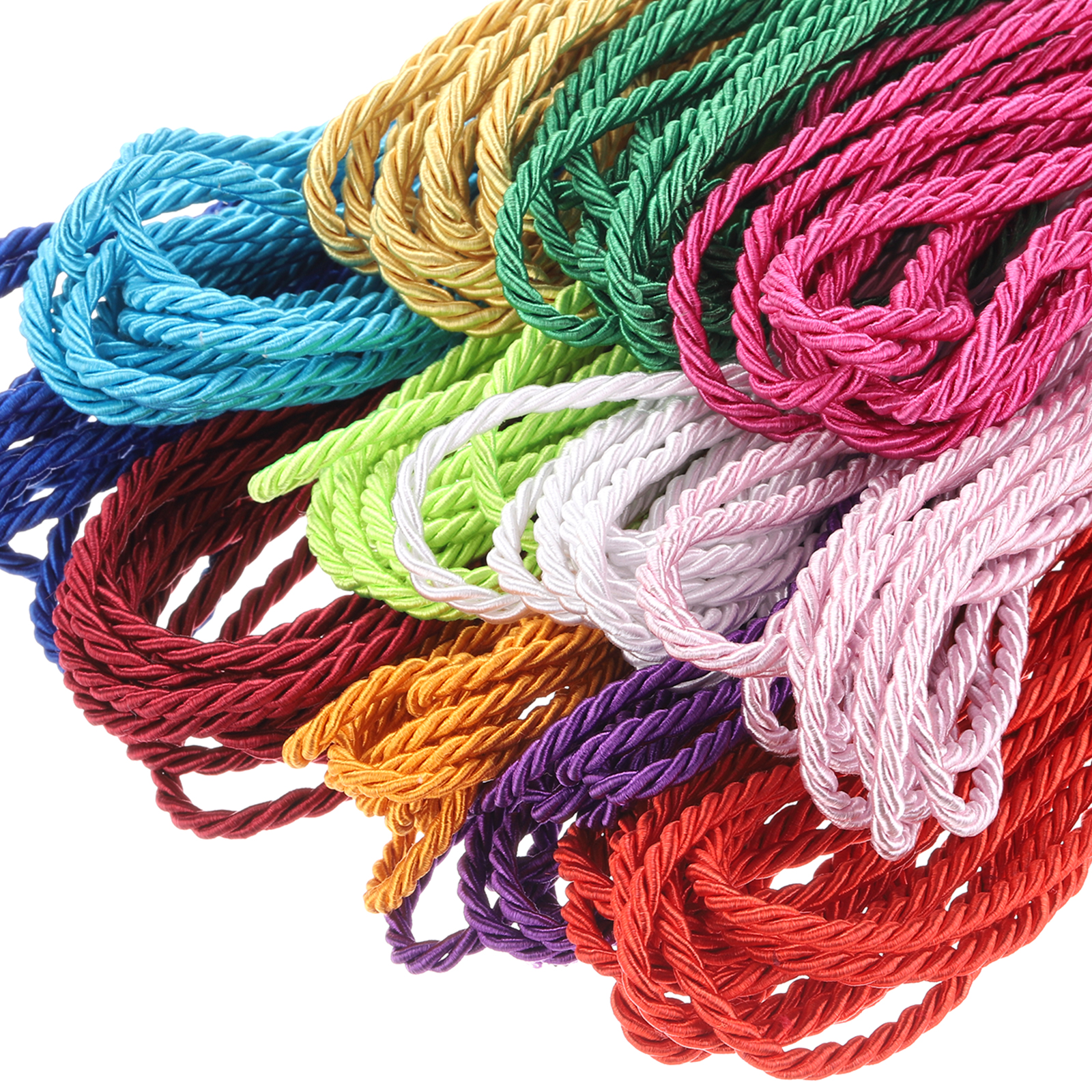Uxcell 5 Yard 3mm Twisted Cord - огляд і ціна Cord Trim Twisted