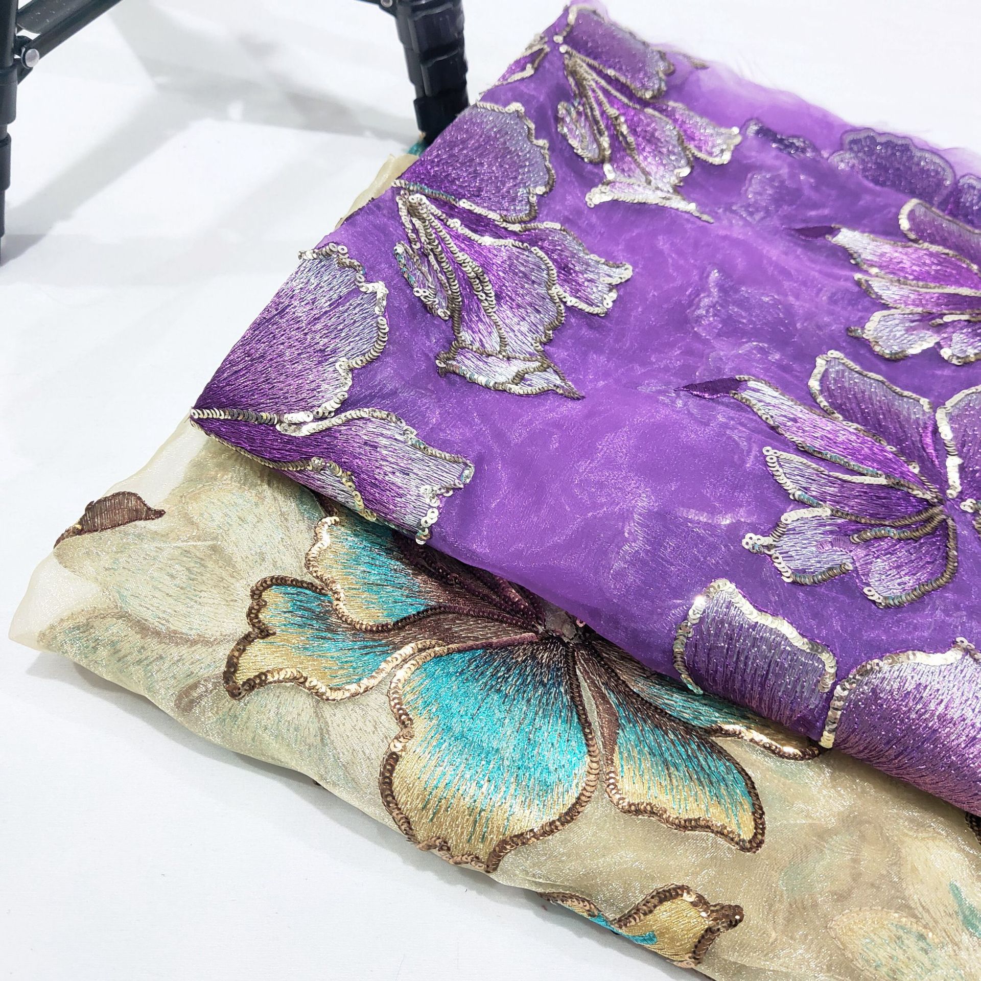 Organza Embroidery Applique Pa - огляд і ціна Craft Embellishments