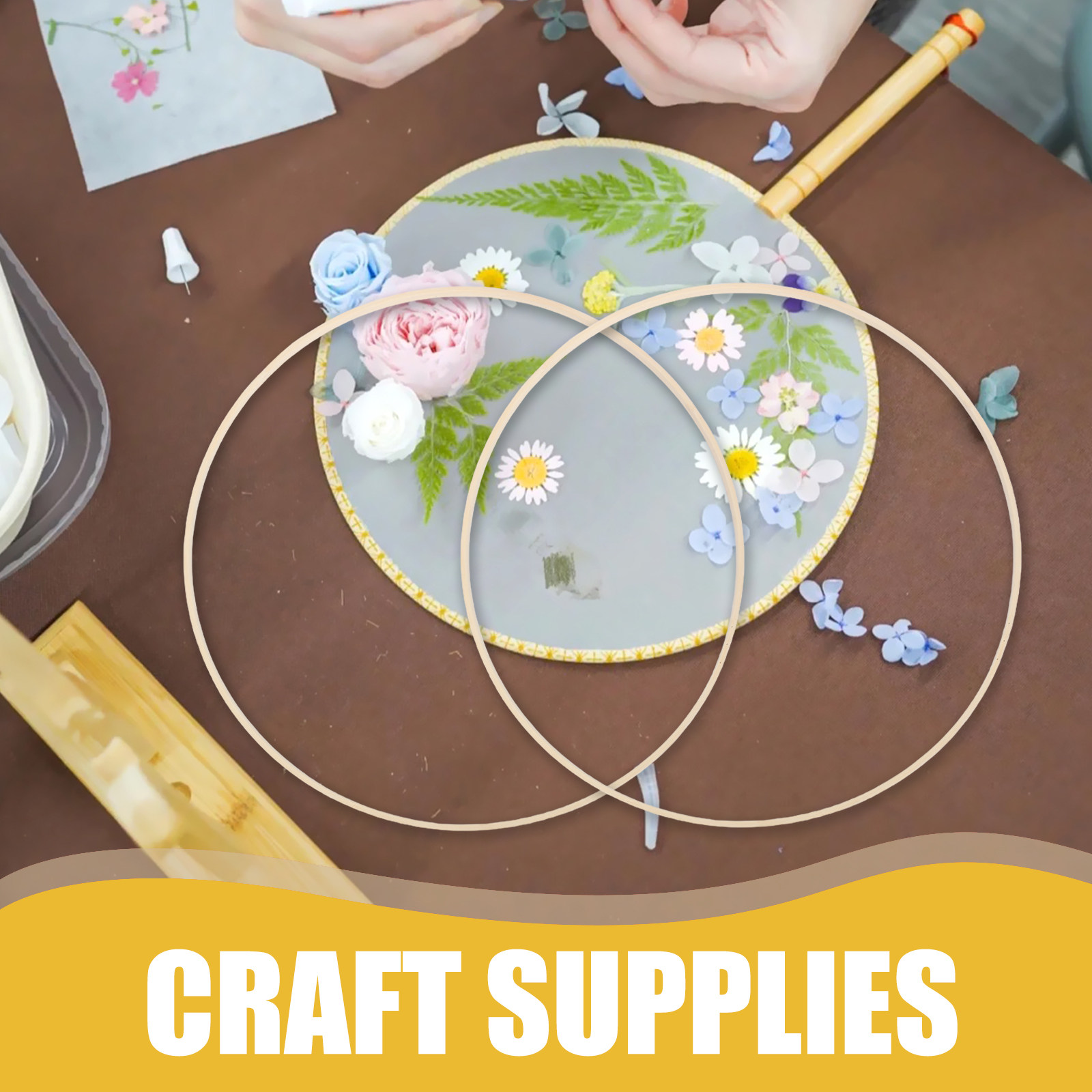 10 Pcs Craft Supplies for Wrea - огляд і ціна Embroidery Craft