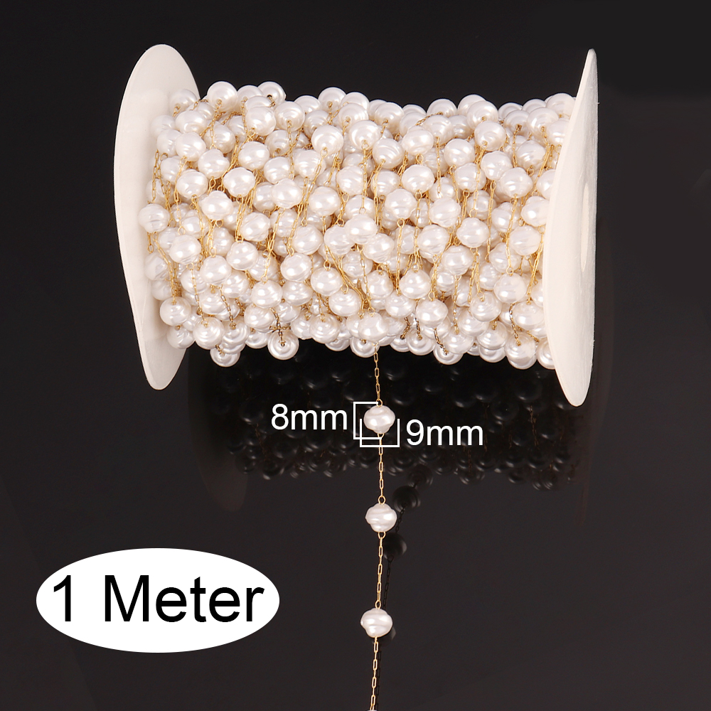 1Meters Stainless Steel Chain  - огляд і ціна Pearl Trim Chain