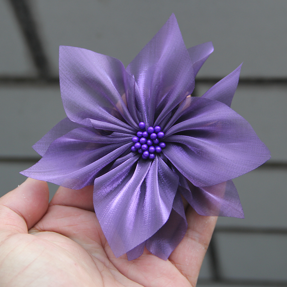 11cm Light Sense Yarn Flower O - огляд і ціна Applique Patch Flower