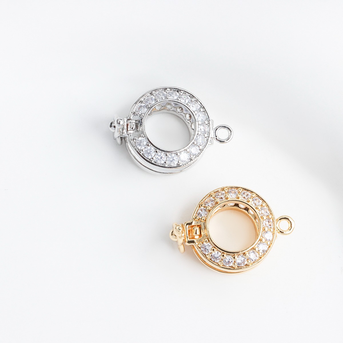 18K Real Gold-plated Zircon Ro - огляд і ціна Pearl Trim Chain