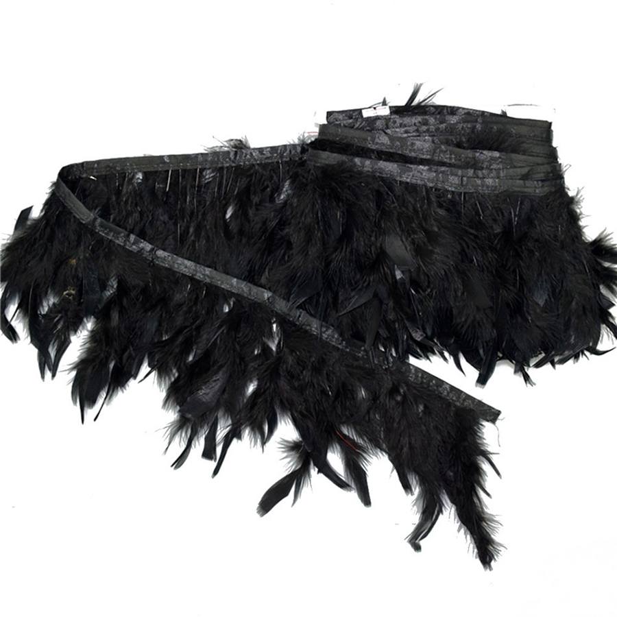 100CM Multi-Color Feather Trim - огляд і ціна Feather Trim Marabou