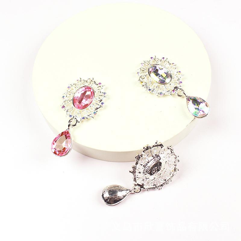 5Pcs Water Droplets Brooch Acc - огляд і ціна Sew On Rhinestone